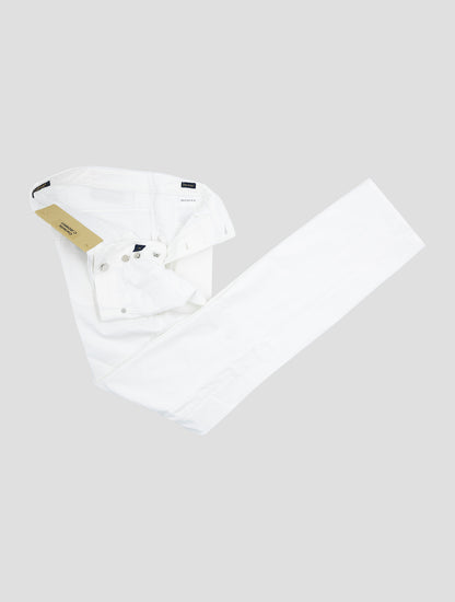 Incotex White Cotton Ea Jeans