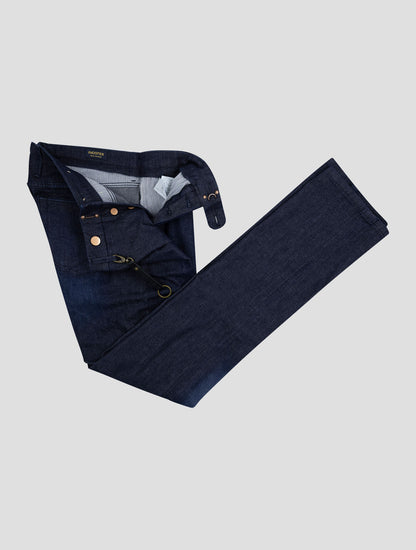 Incotex Blue Cotton Pl Jeans