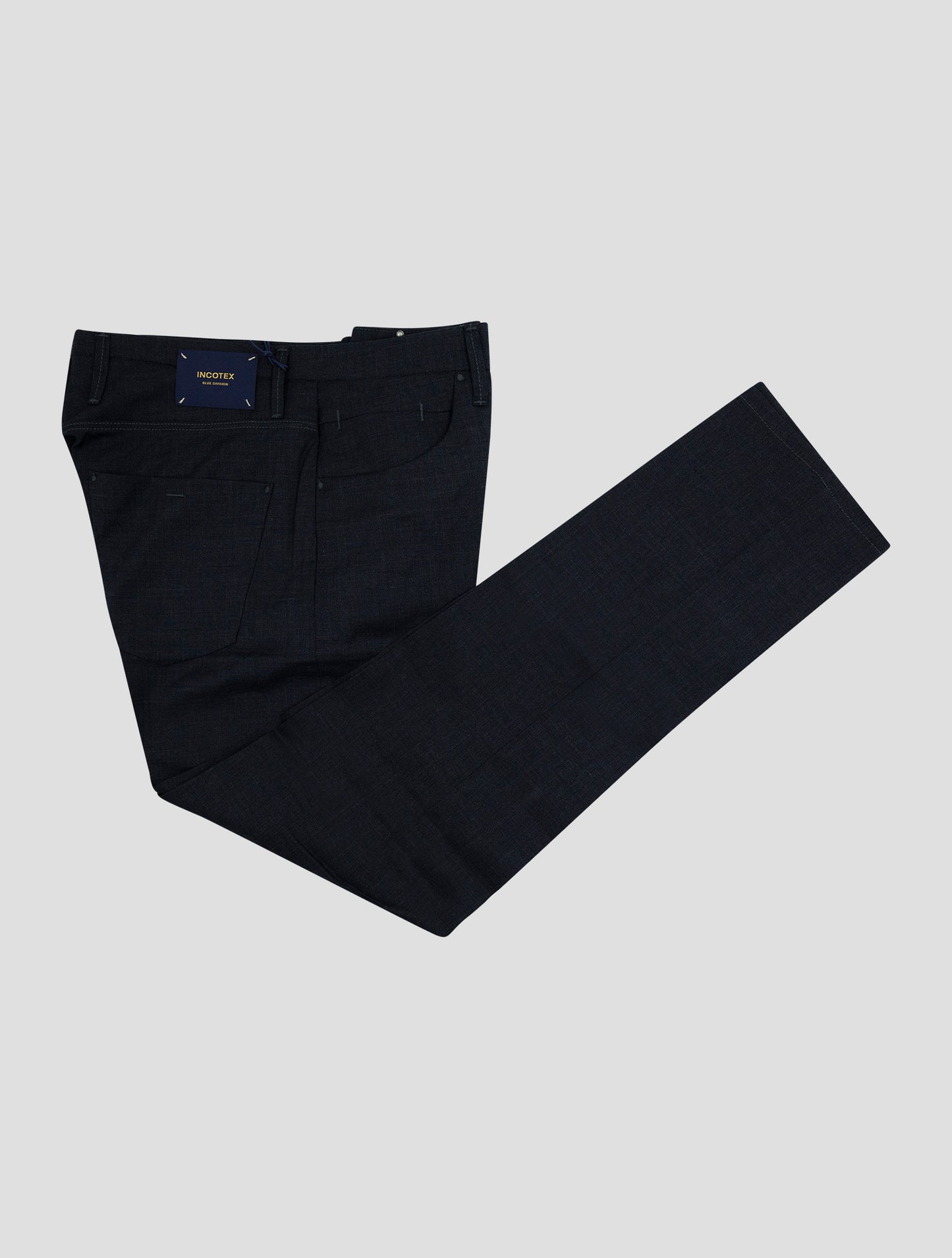 Incotex Gray Virgin Wool Ea Jeans
