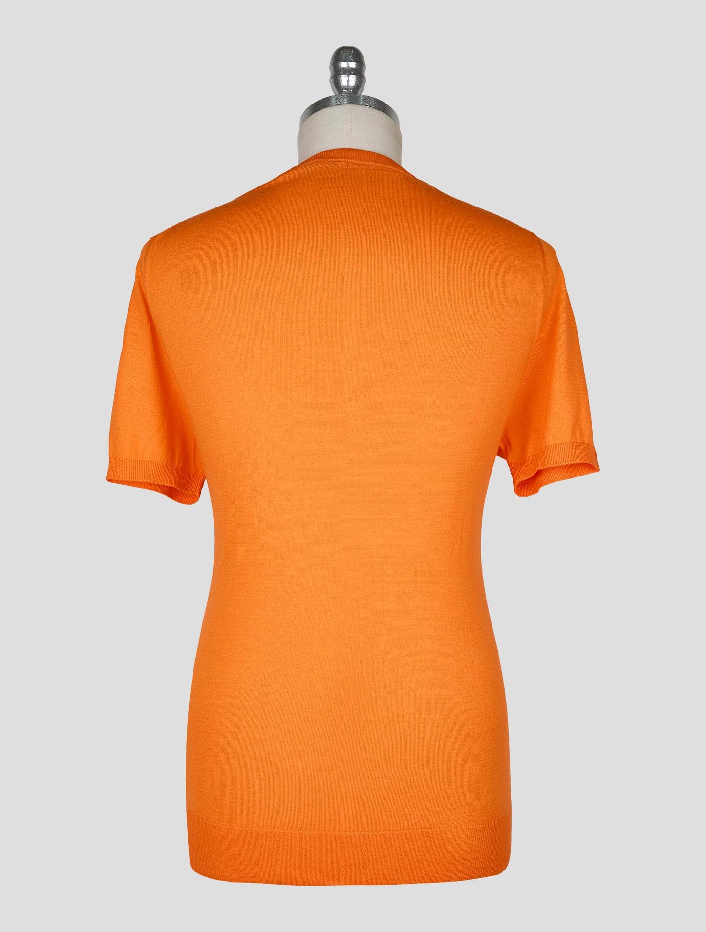 Kiton Orange Cotton T-shirt