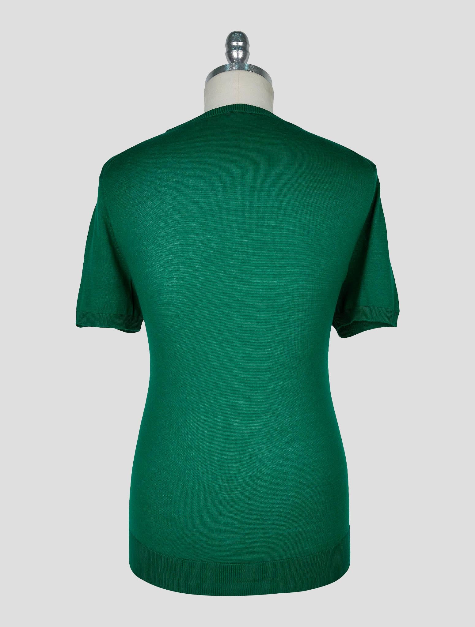 Kiton Green Cotton T-shirt