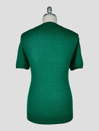 Kiton Green Cotton T-shirt
