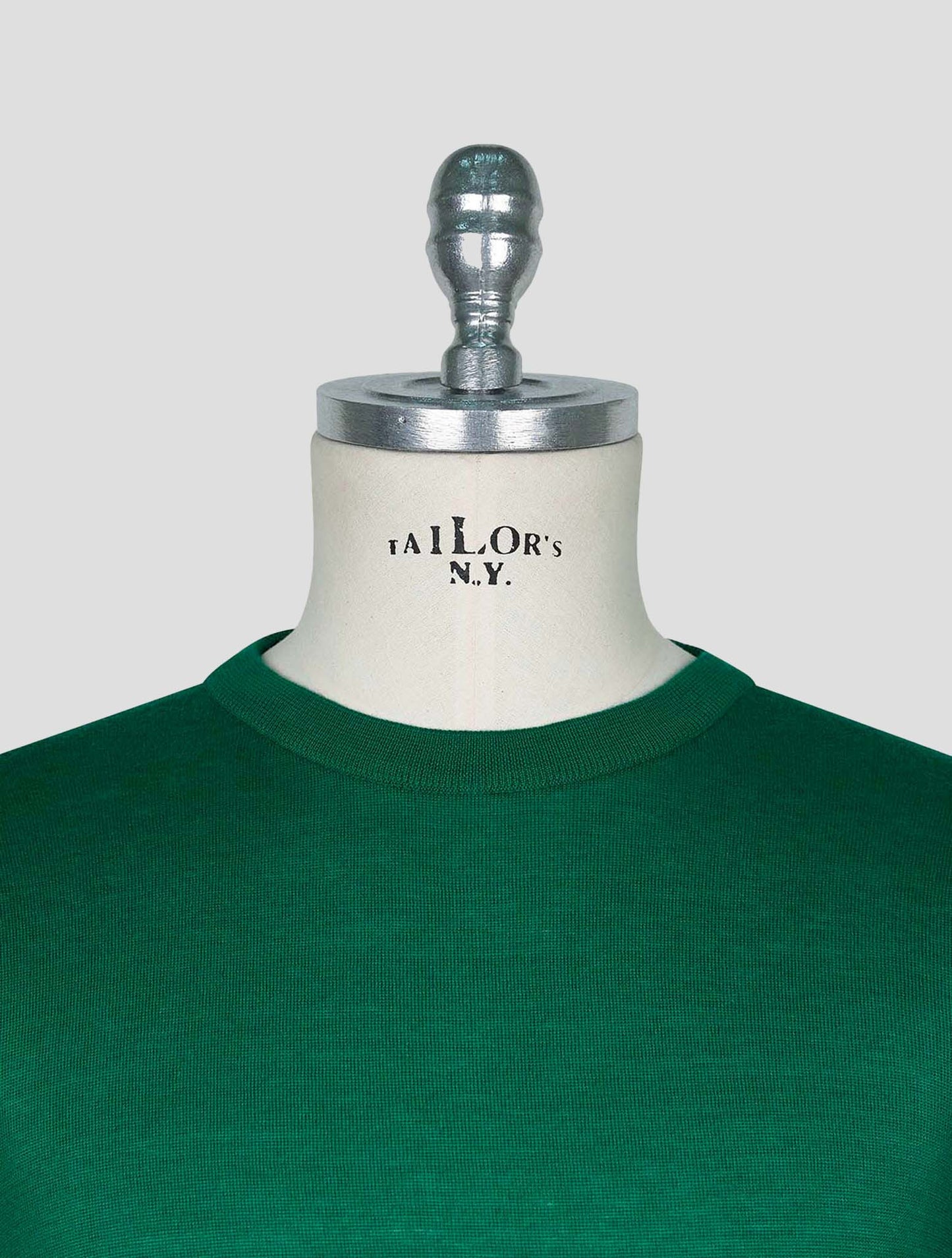 Kiton Green Cotton T-shirt