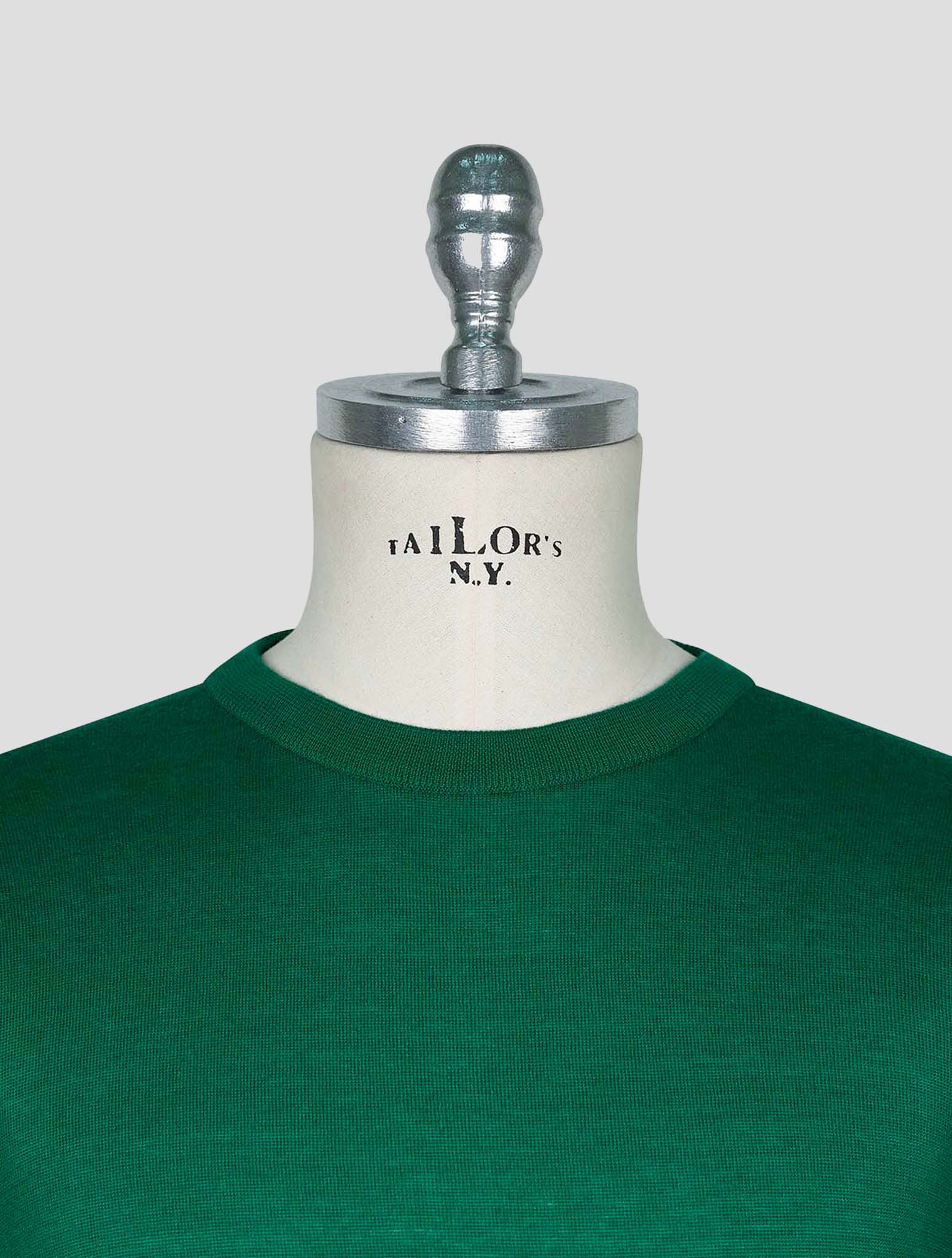 Kiton Green Cotton T-shirt