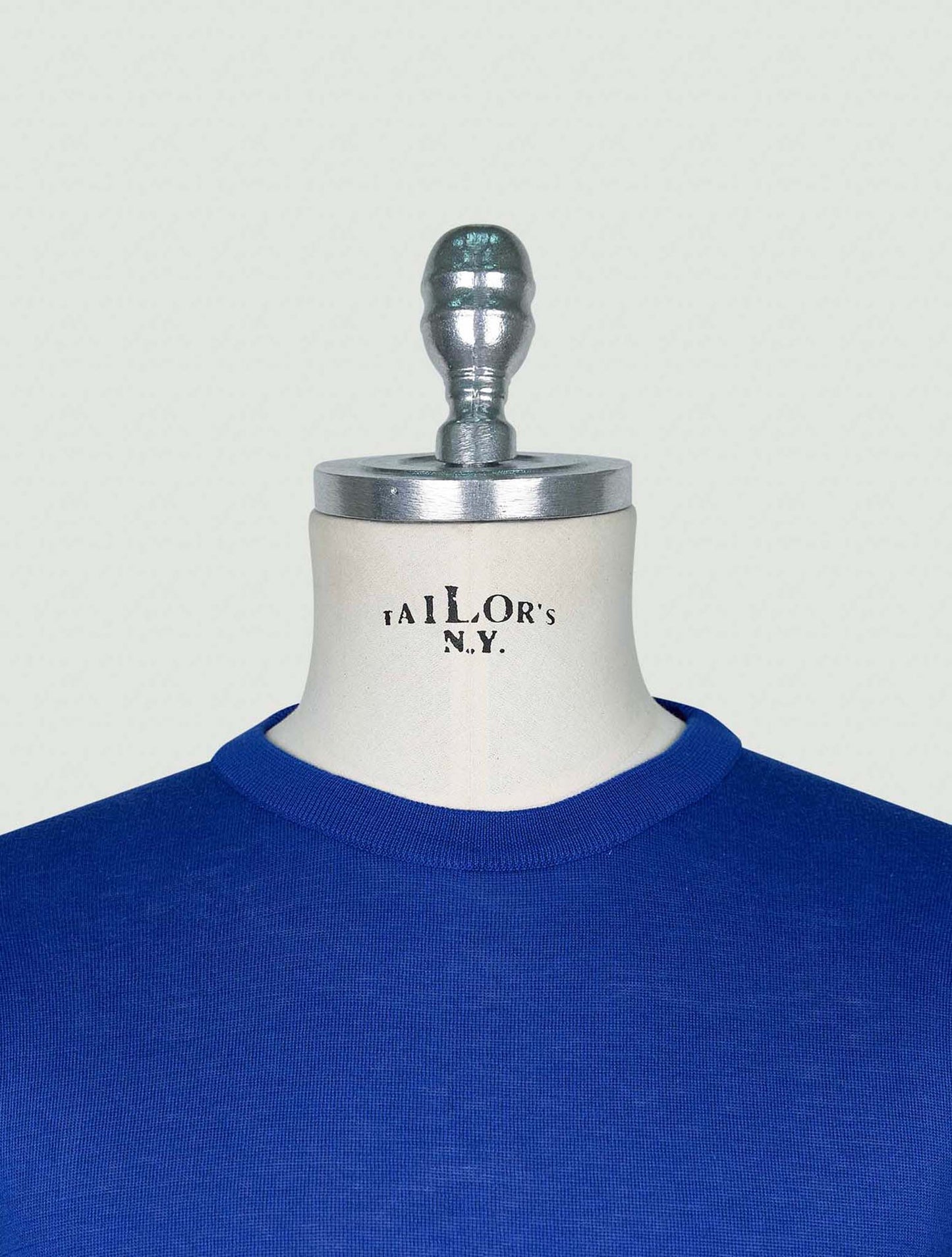 Kiton Blue  Cotton T-shirt