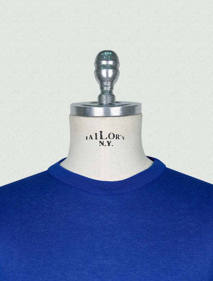 Kiton Blue  Cotton T-shirt