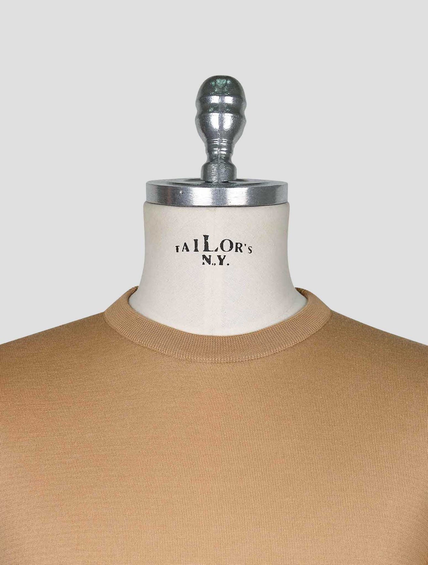 Kiton Beige  Cotton T-shirt