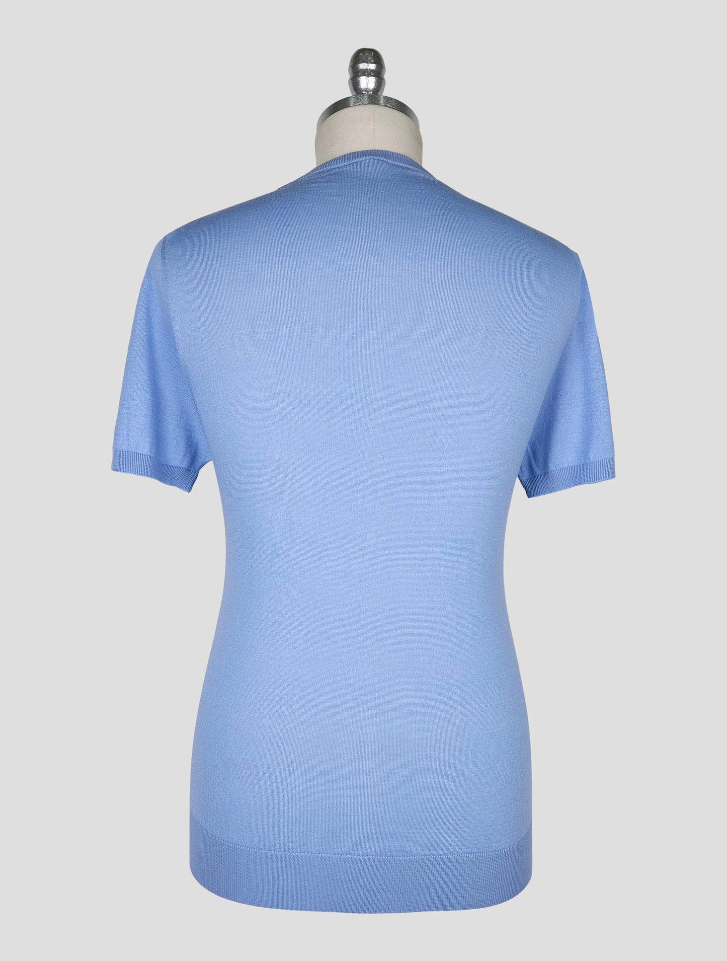 Kiton Light Blue  Cotton T-shirt