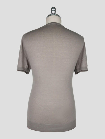 Kiton Gray  Cotton T-shirt