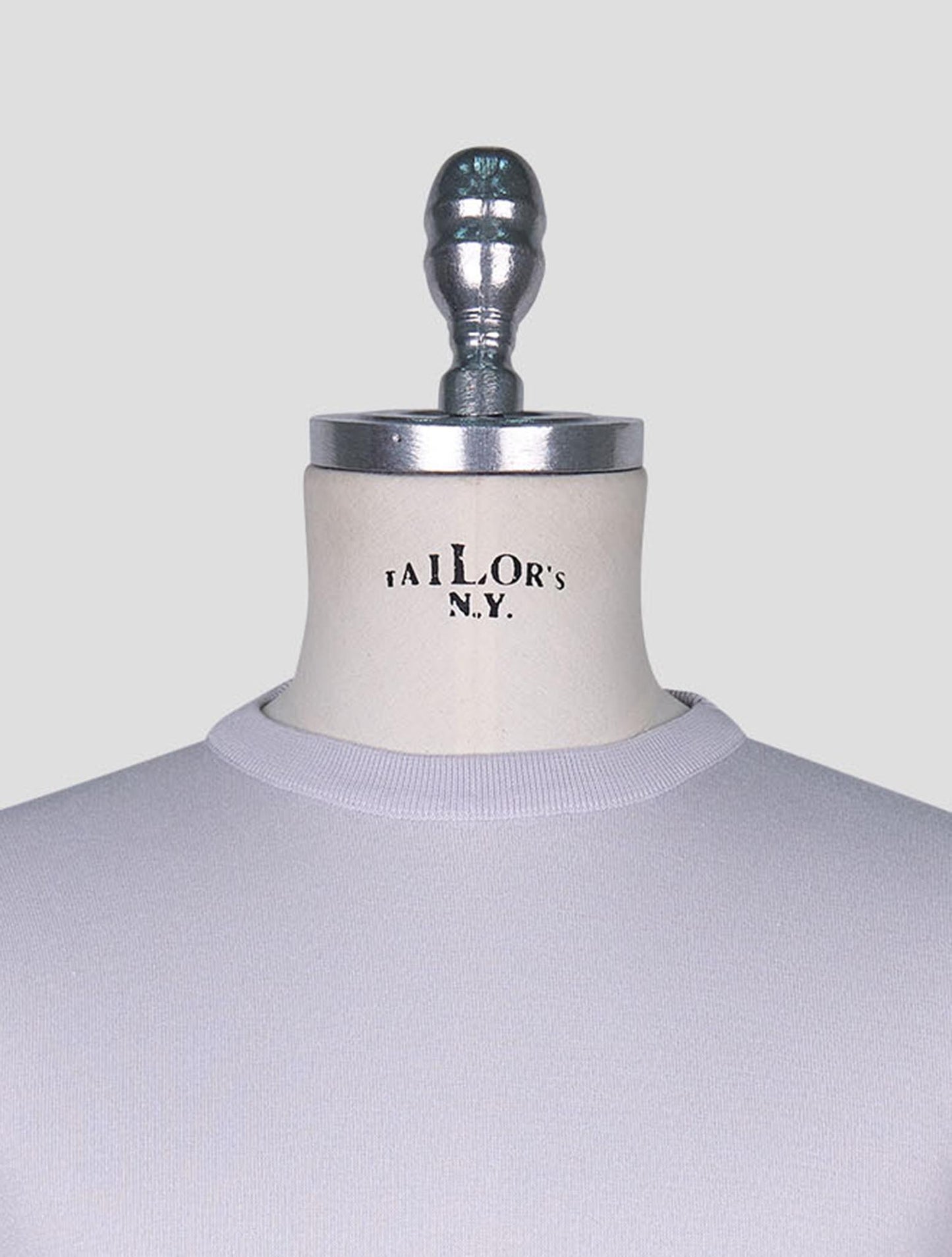 Kiton Light Gray  Cotton T-shirt