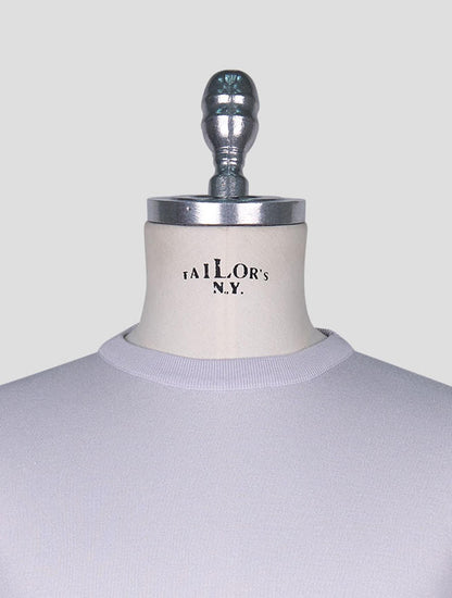Kiton Light Gray  Cotton T-shirt