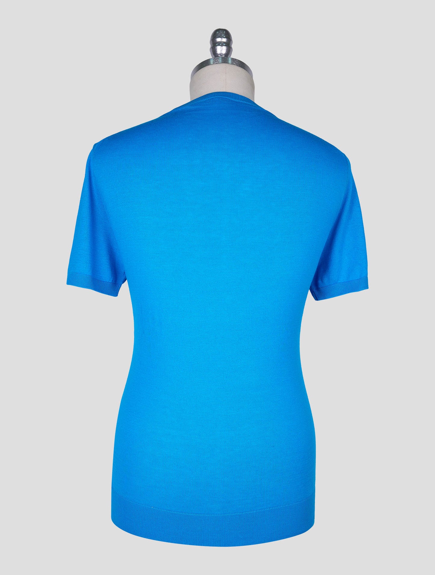 Kiton Blue  Cotton T-shirt