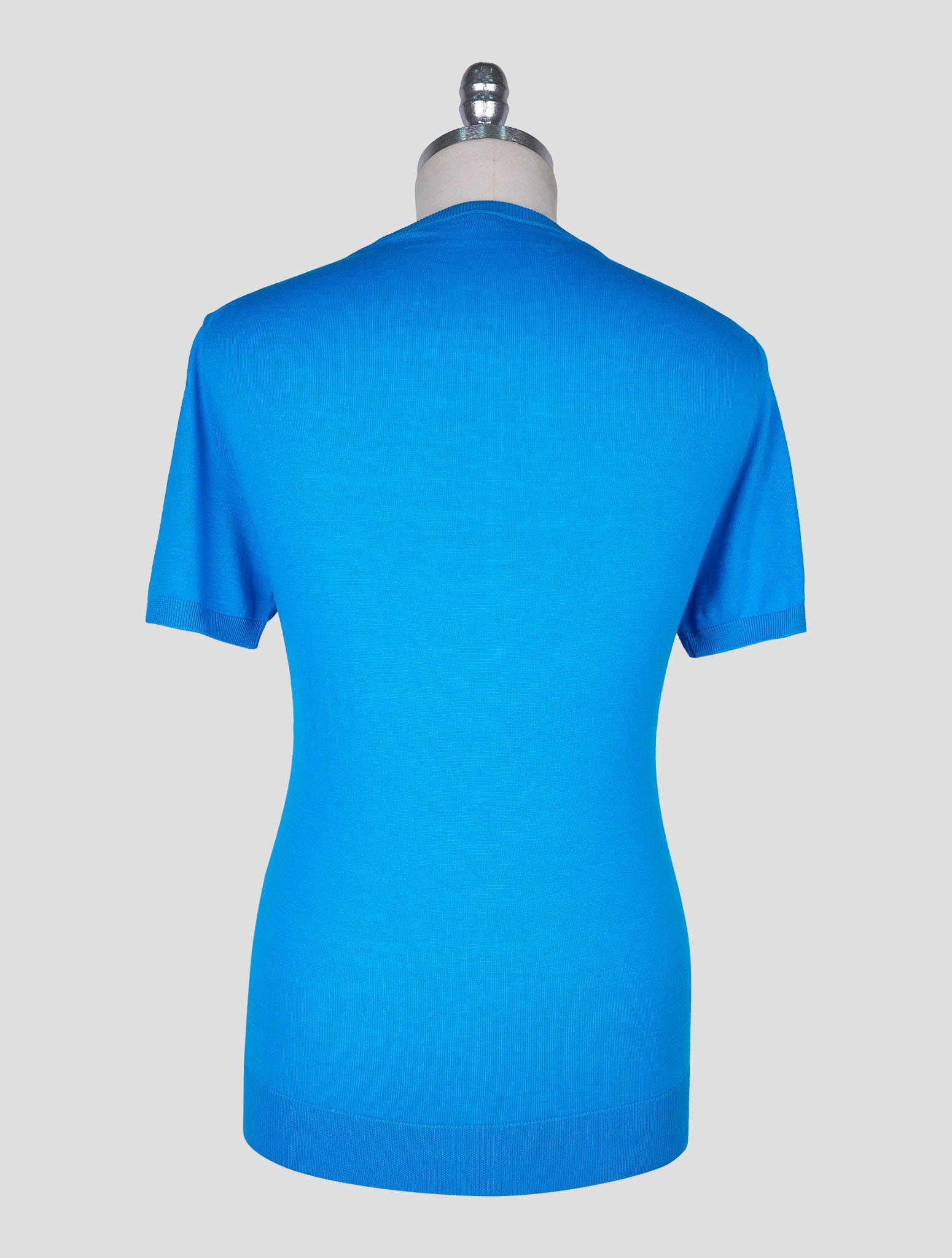 Kiton Blue  Cotton T-shirt