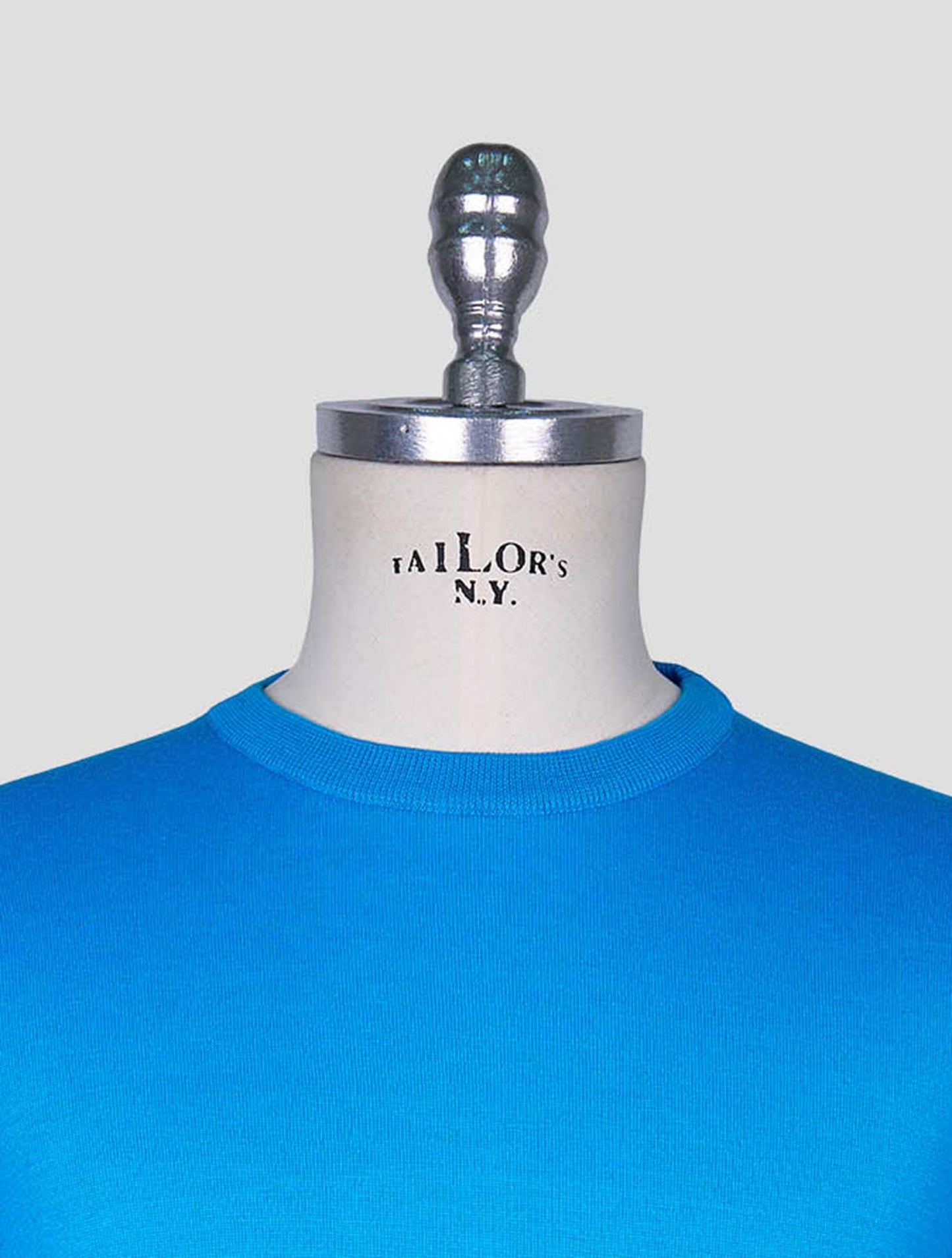 Kiton Blue  Cotton T-shirt