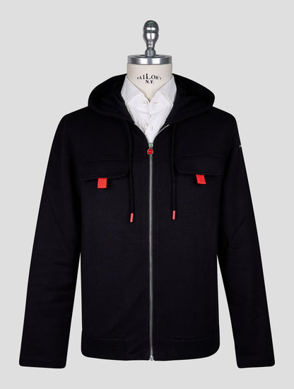 Kiton Black Cotton Tracksuit