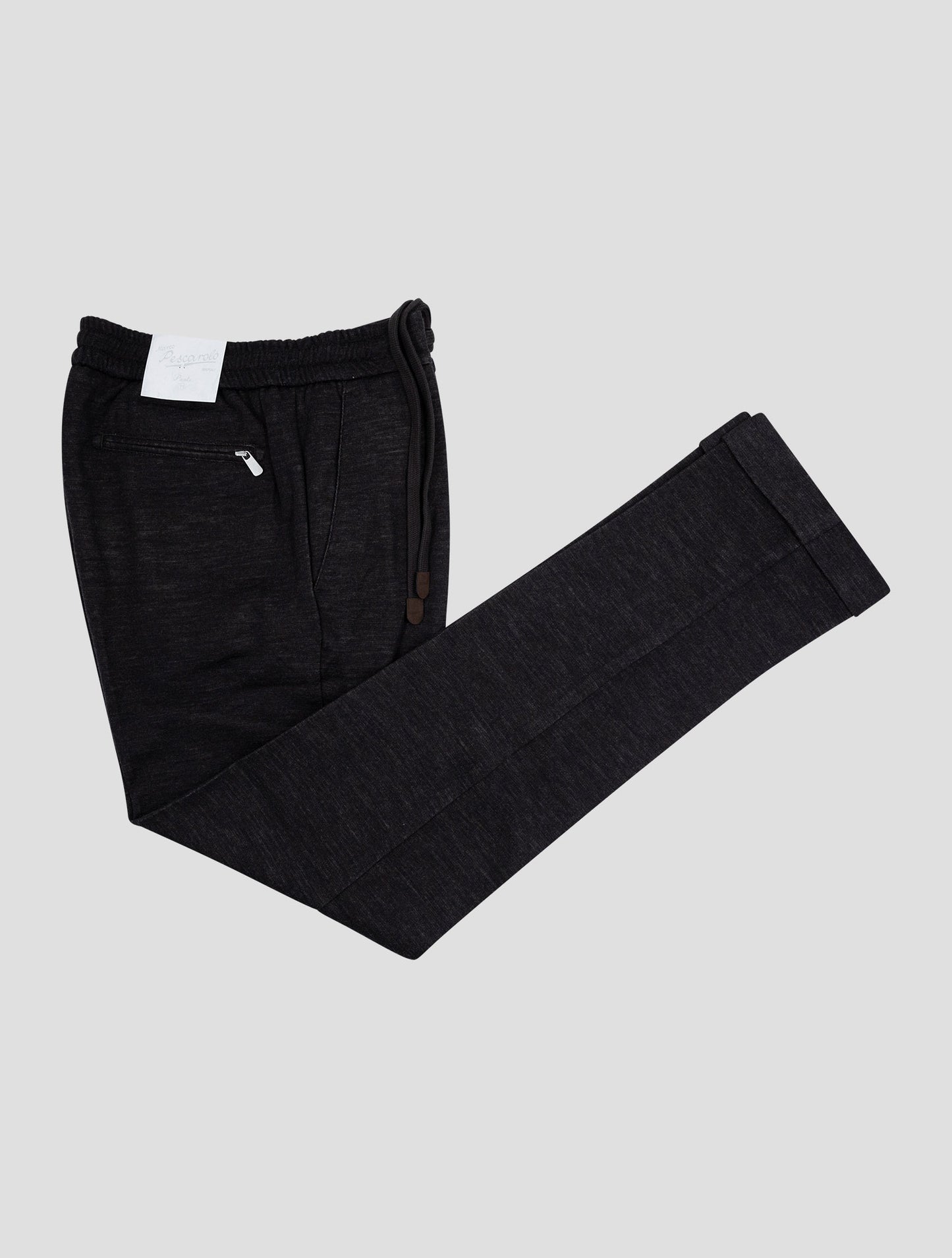 Marco Pescarolo Brown Virgin Wool Pa Pants