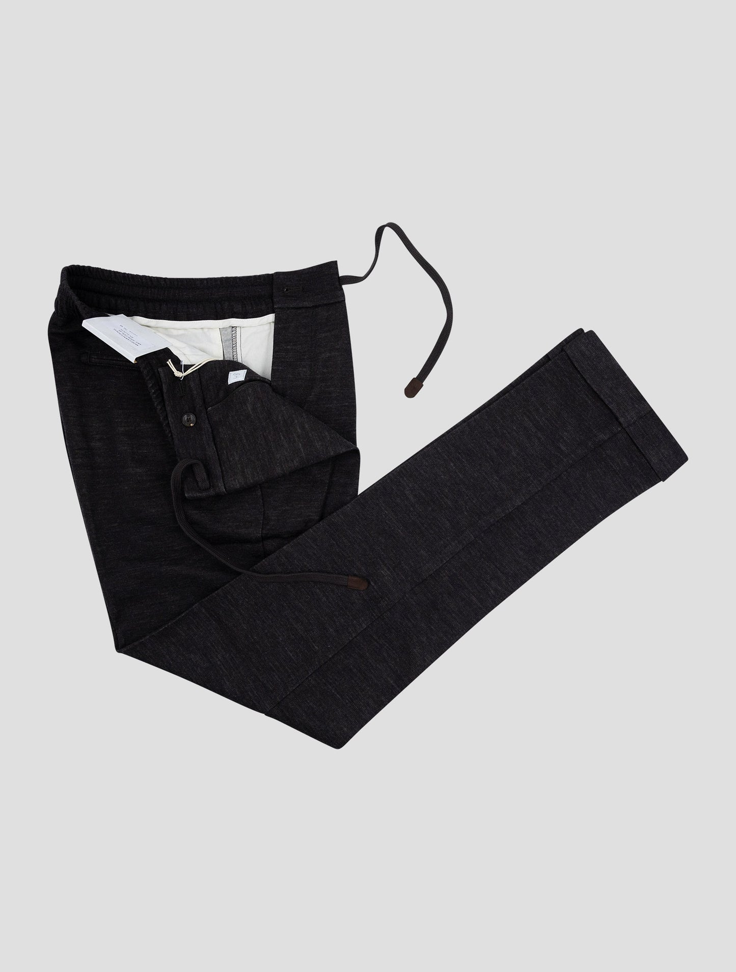 Marco Pescarolo Brown Virgin Wool Pa Pants