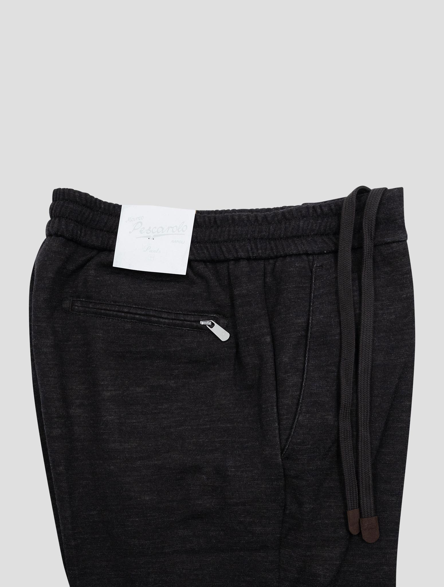 Marco Pescarolo Brown Virgin Wool Pa Pants