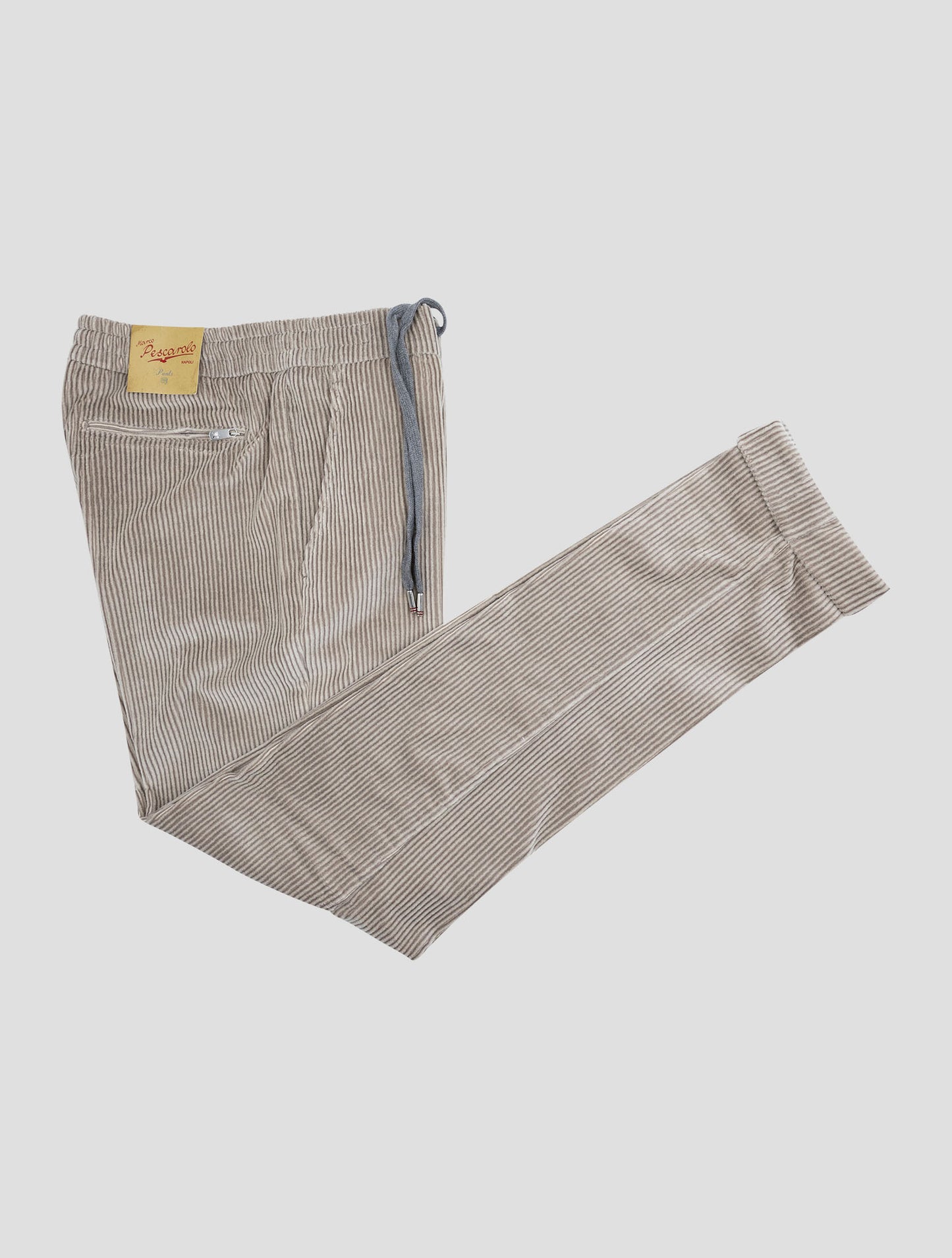 Marco Pescarolo Brown Cotton Cashmere Ea Pants
