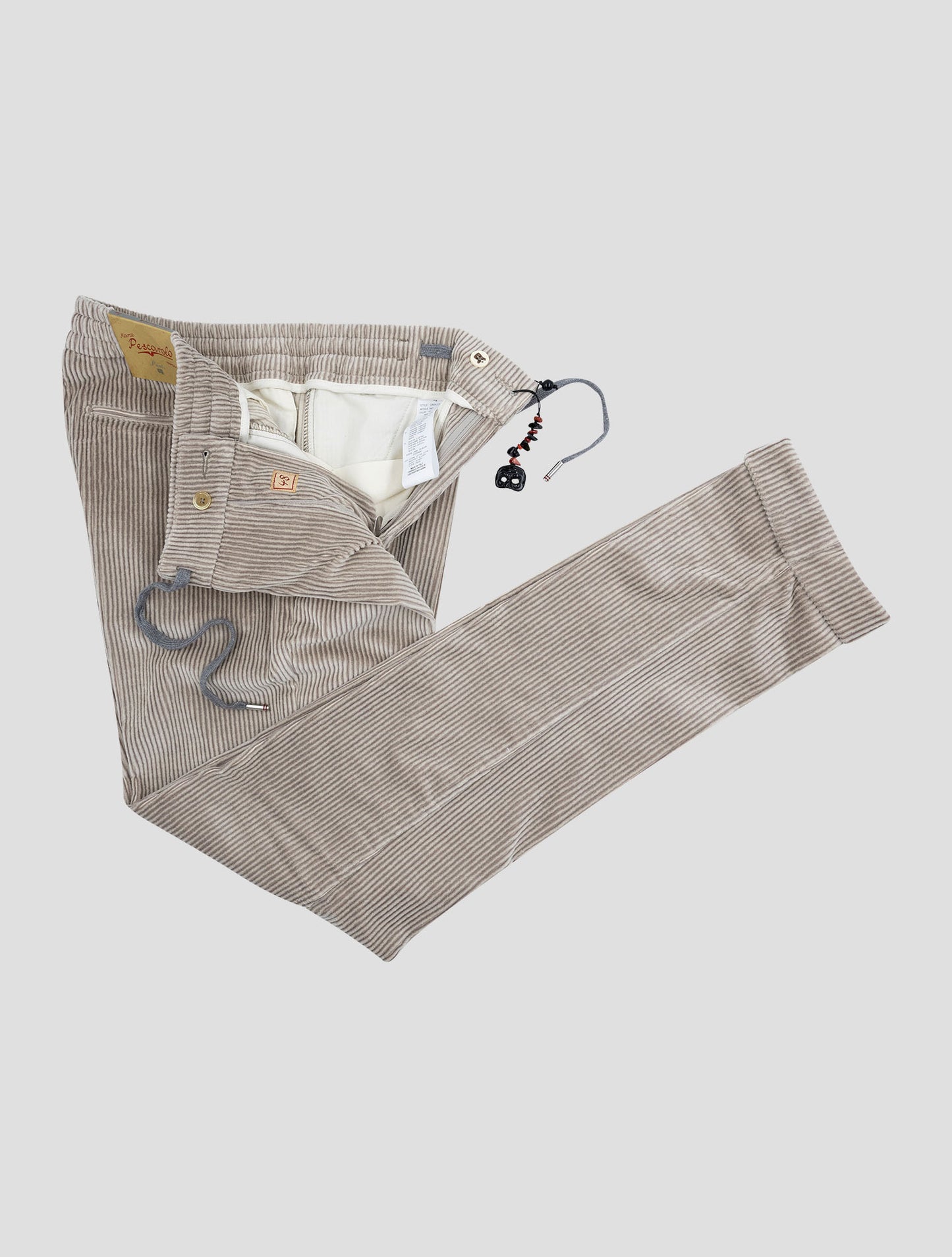 Marco Pescarolo Brown Cotton Cashmere Ea Pants