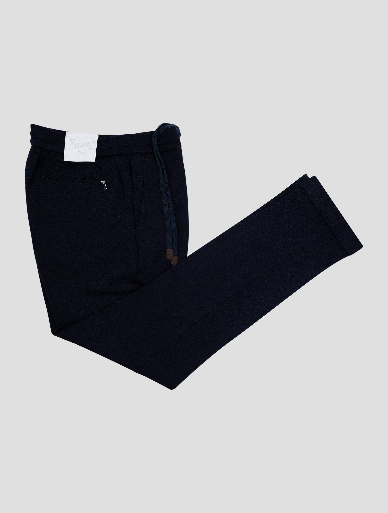 Marco Pescarolo Blue Virgin Wool Pa Pants