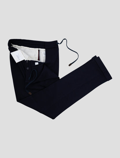 Marco Pescarolo Blue Virgin Wool Pa Pants