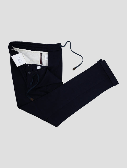 Marco Pescarolo Blue Virgin Wool Pa Pants