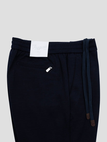 Marco Pescarolo Blue Virgin Wool Pa Pants