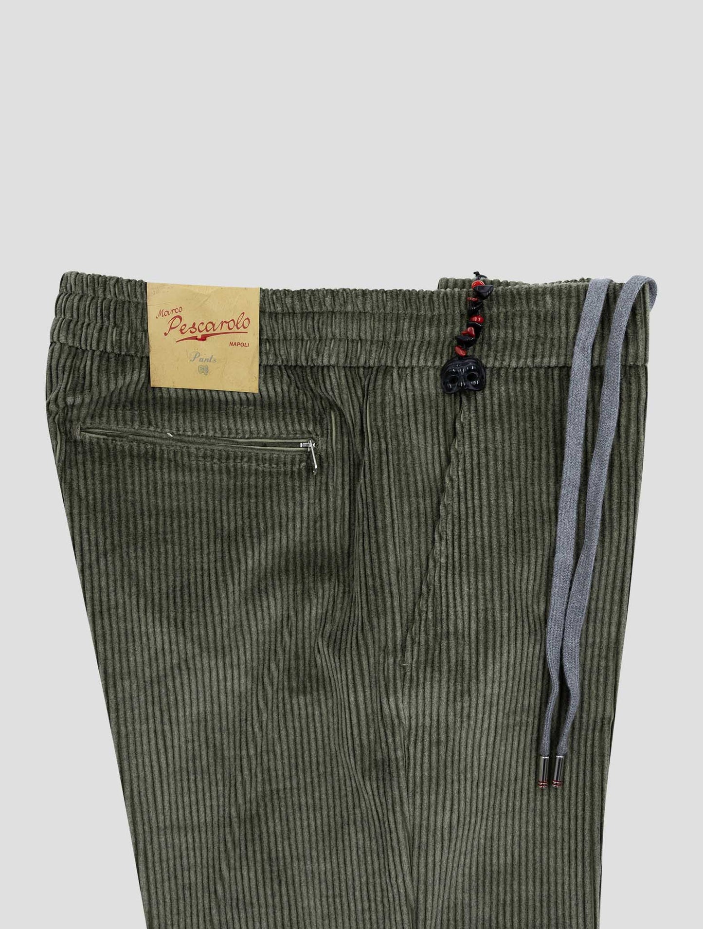 Marco Pescarolo Green Cotton Cashmere Ea Pants