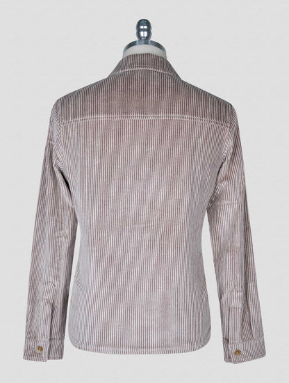 Marco Pescarolo Beige Cotton Cashmere Ea Velvet Coat