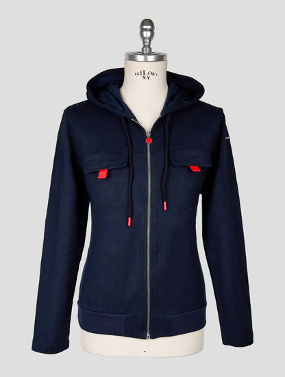 Kiton Blue Cotton Tracksuit