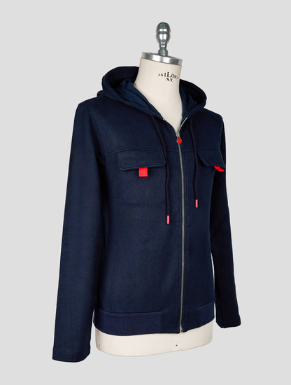 Kiton Blue Cotton Tracksuit