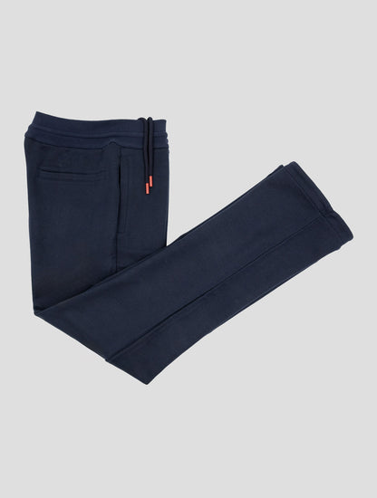 Kiton Blue Cotton Tracksuit