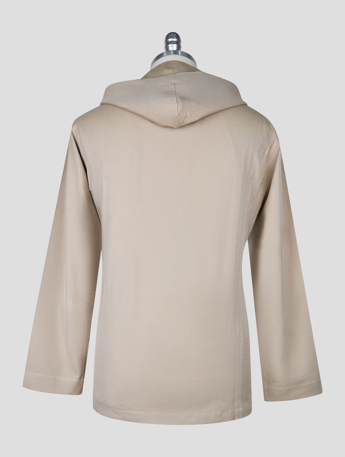 Kiton Beige Cotton Shirt Luca