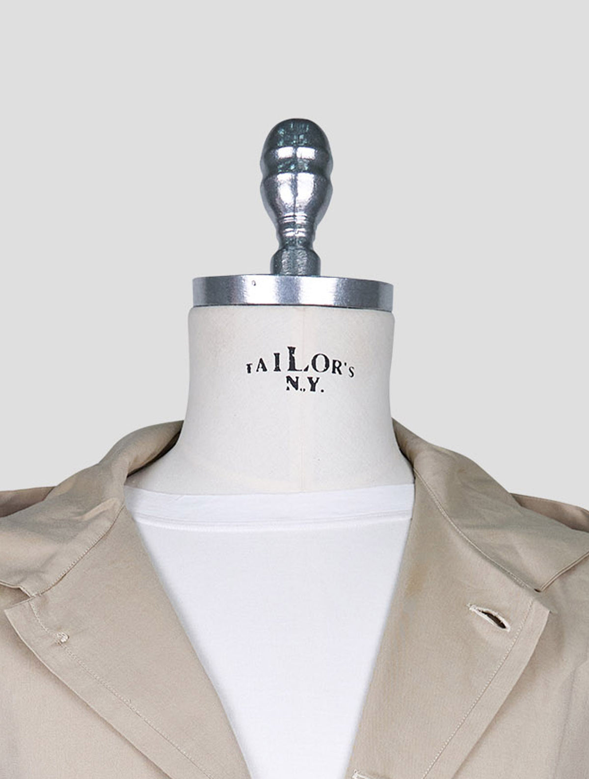Kiton Beige Cotton Shirt Luca
