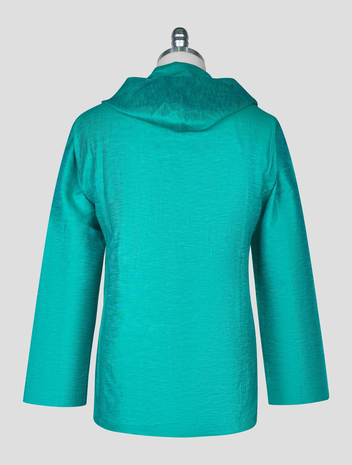 Kiton Green Cotton Linen Shirt Luca