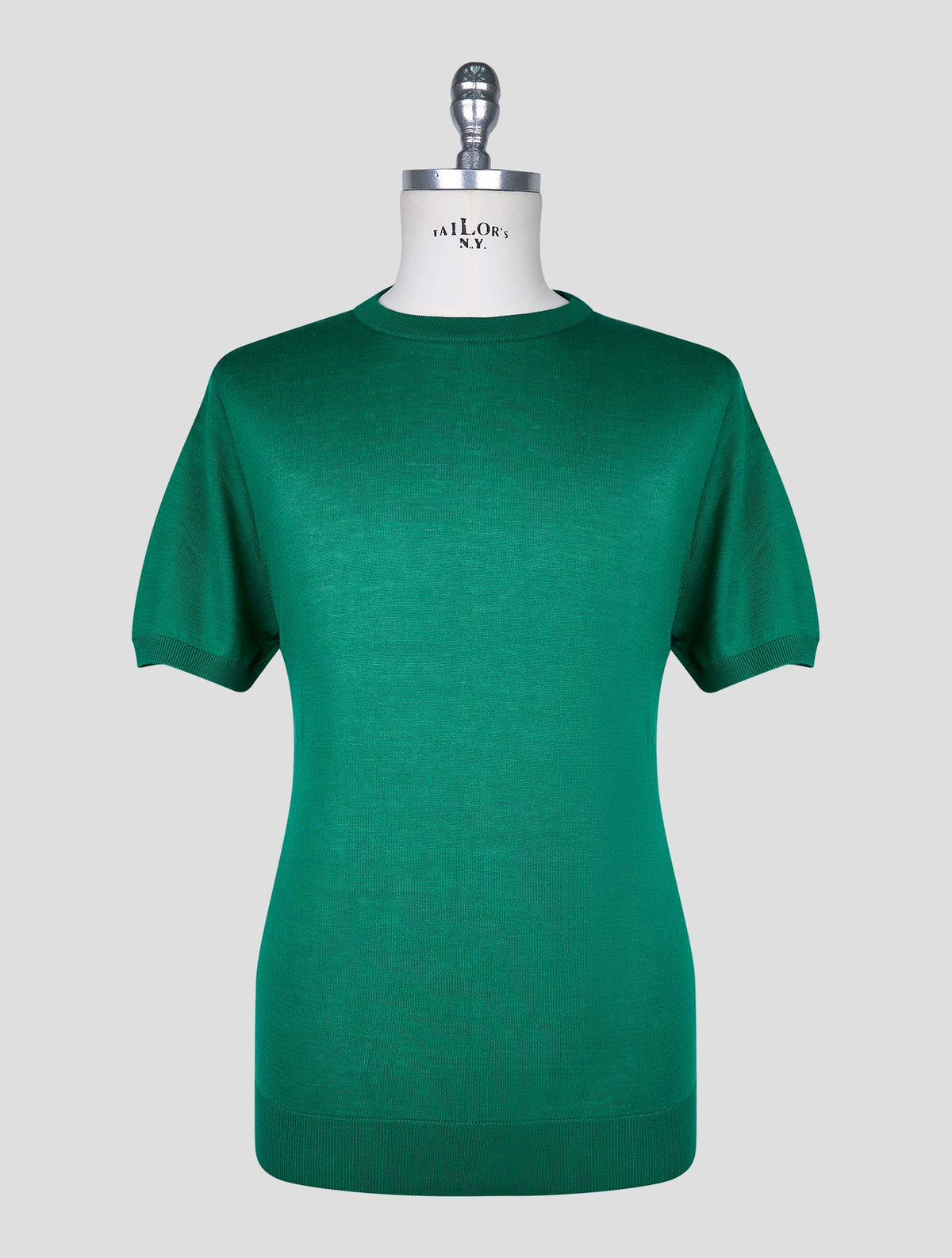 Kiton Green Cotton T-shirt