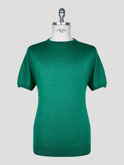Kiton Green Cotton T-shirt