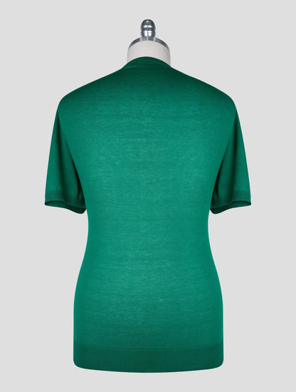 Kiton Green Cotton T-shirt