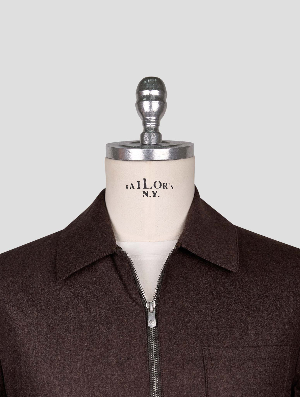 Marco Pescarolo coat brown  virgin wool cashmere Ea