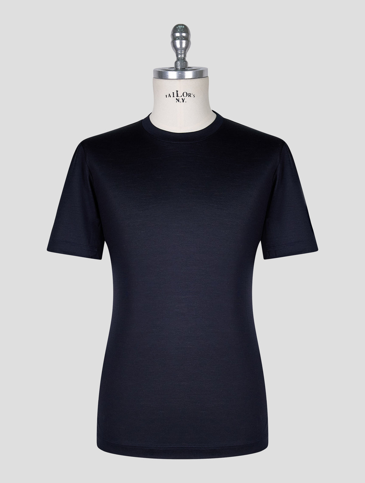 Marco Pescarolo Dark Blue Virgin Wool T-Shirt