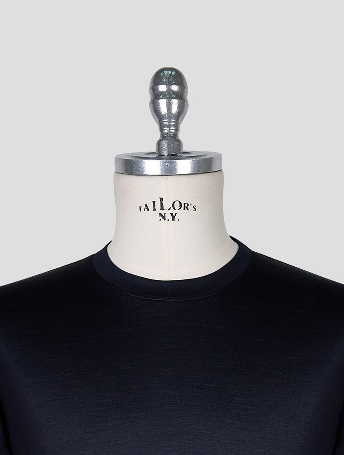 Marco Pescarolo Dark Blue Virgin Wool T-Shirt
