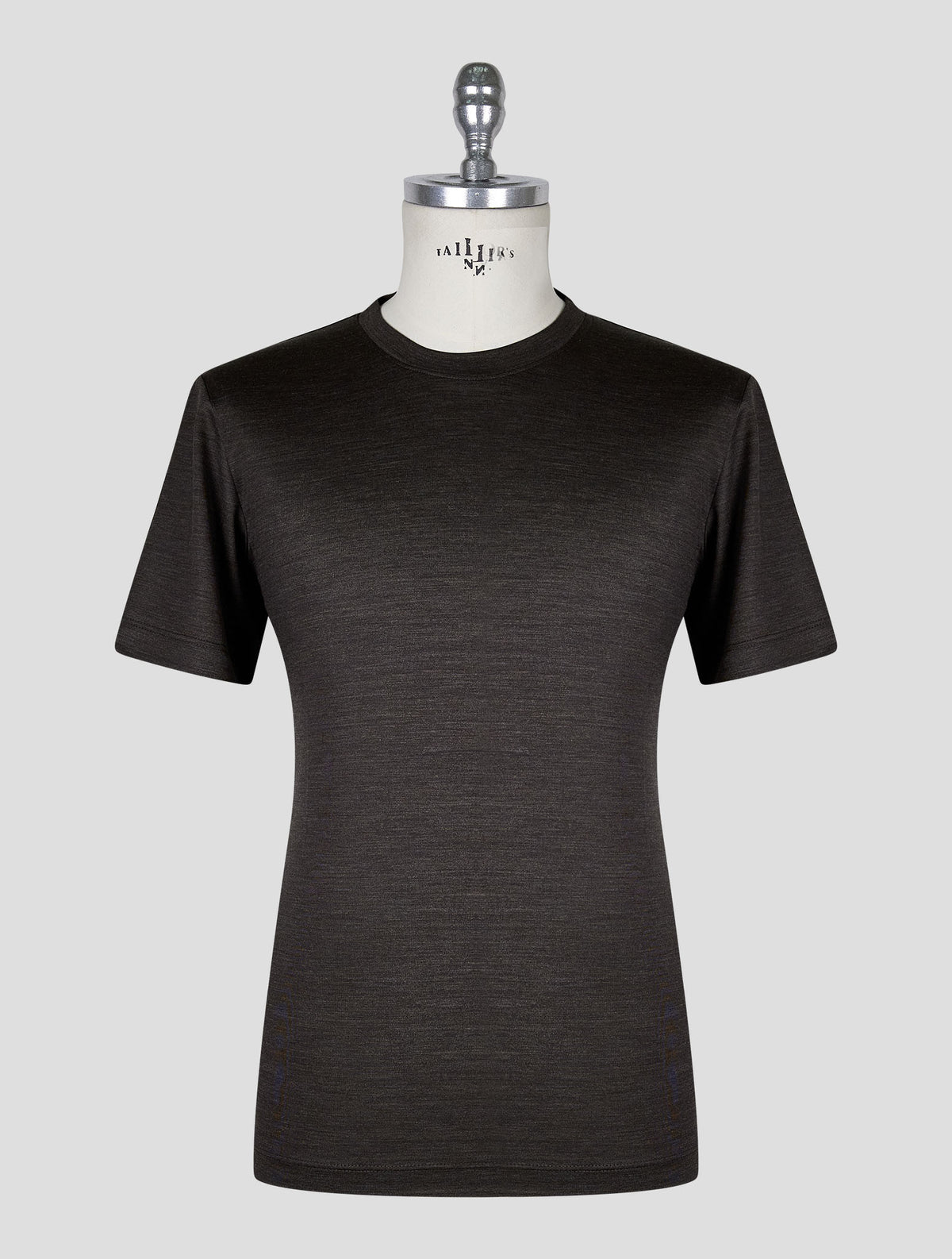 Marco Pescarolo Dark Brown Virgin Wool T-Shirt