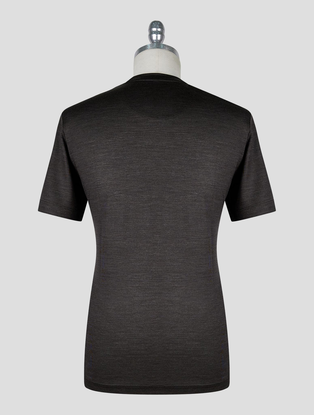 Marco Pescarolo Dark Brown Virgin Wool T-Shirt