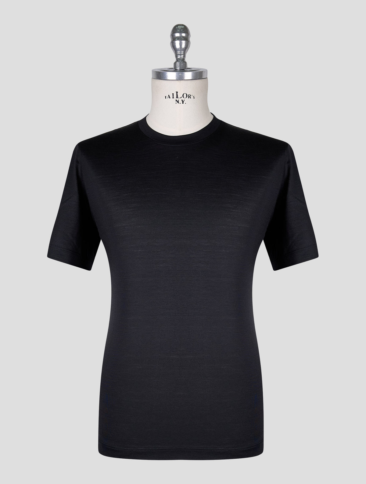 Marco Pescarolo Black Virgin Wool T-Shirt