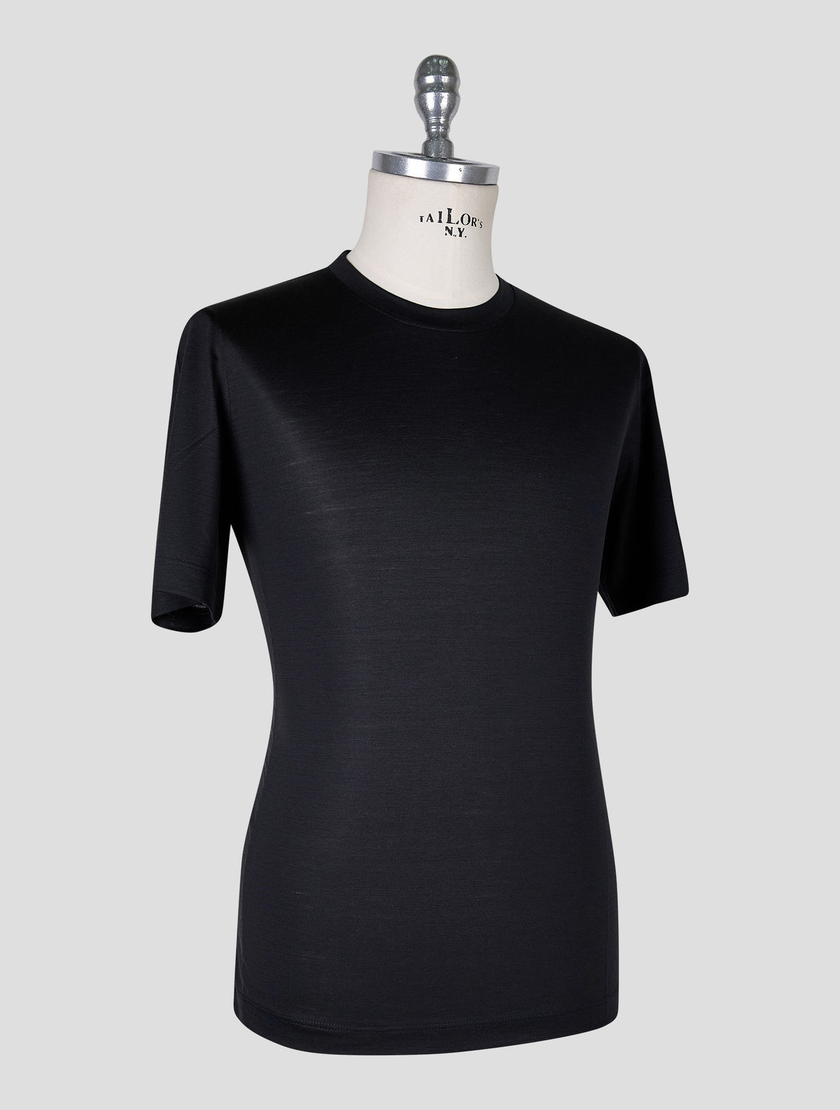 Marco Pescarolo Black Virgin Wool T-Shirt