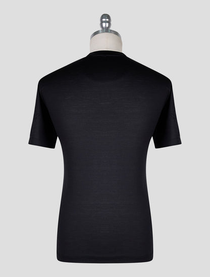 Marco Pescarolo Black Virgin Wool T-Shirt