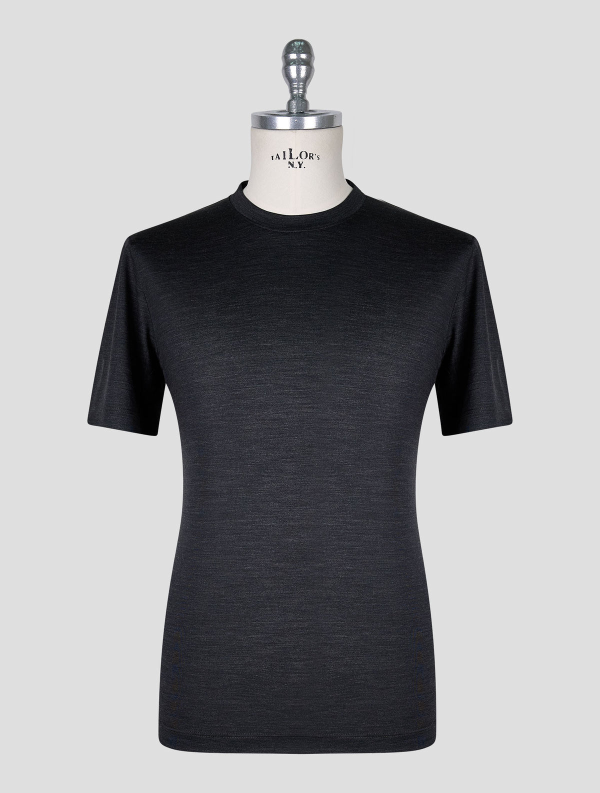 Marco Pescarolo Dark Gray Virgin Wool T-Shirt