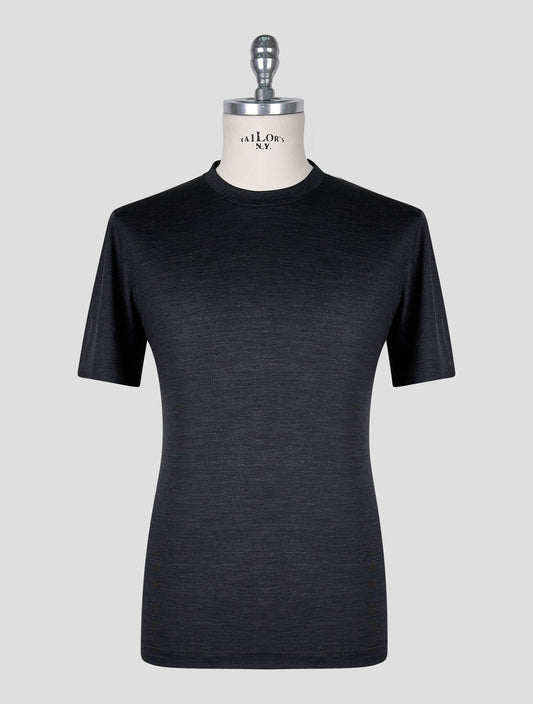 Marco Pescarolo Dark Gray Virgin Wool T-Shirt