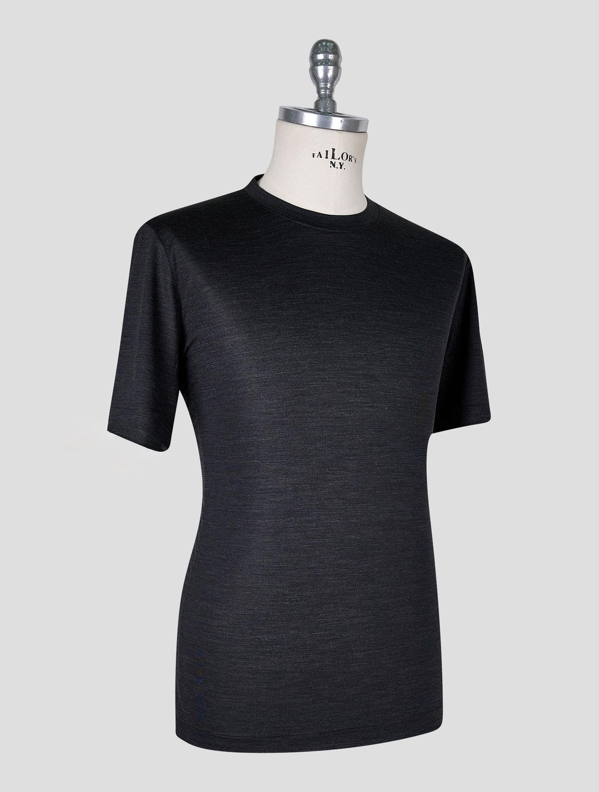 Marco Pescarolo Dark Gray Virgin Wool T-Shirt